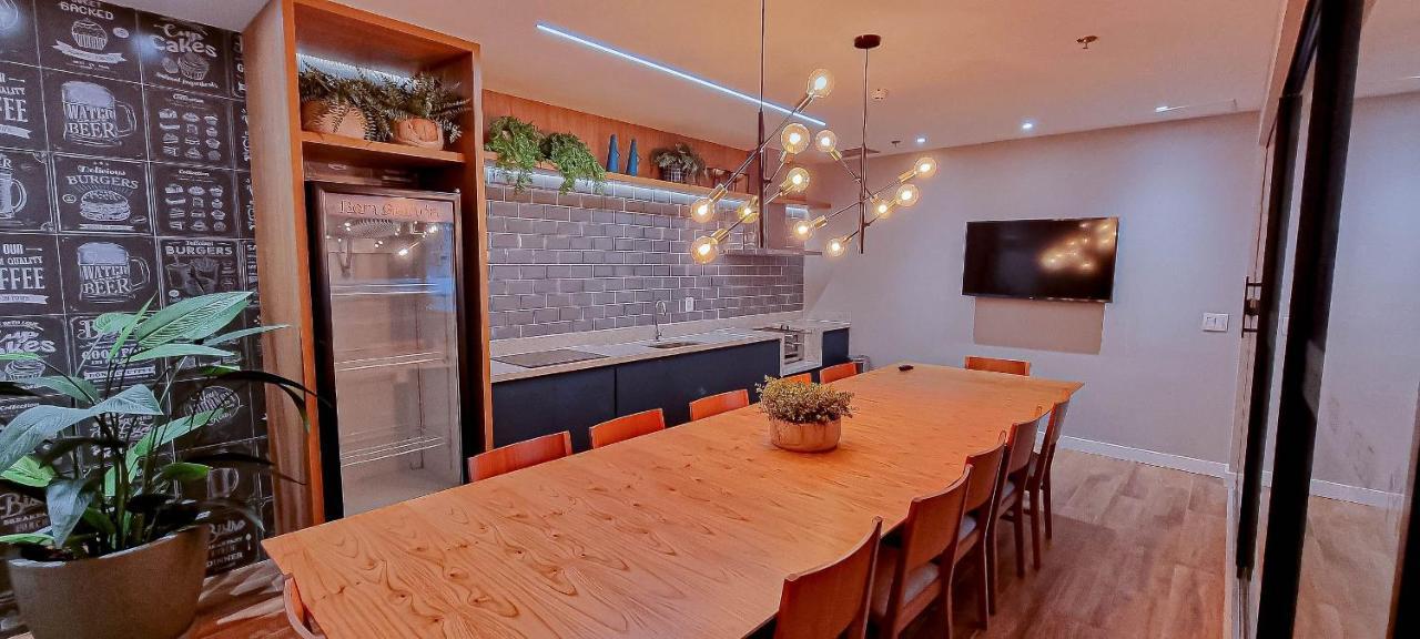 Blend Smart Style Aps Luxuosos E Decorados Apartment Goiania Bagian luar foto